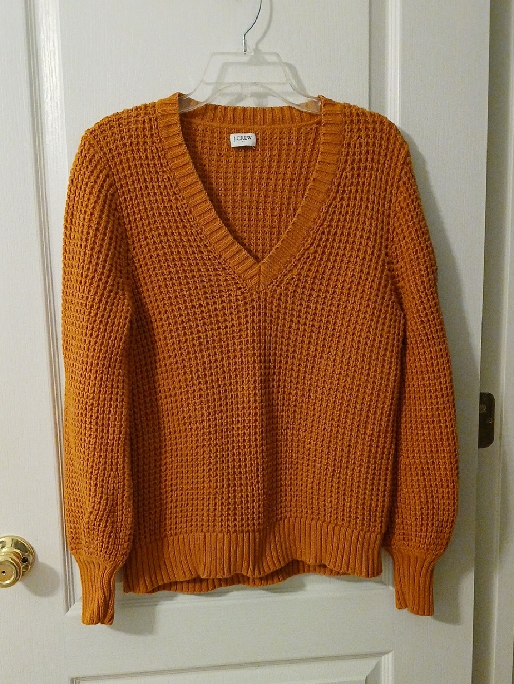 J. Crew Chunky V-Neck Sweater